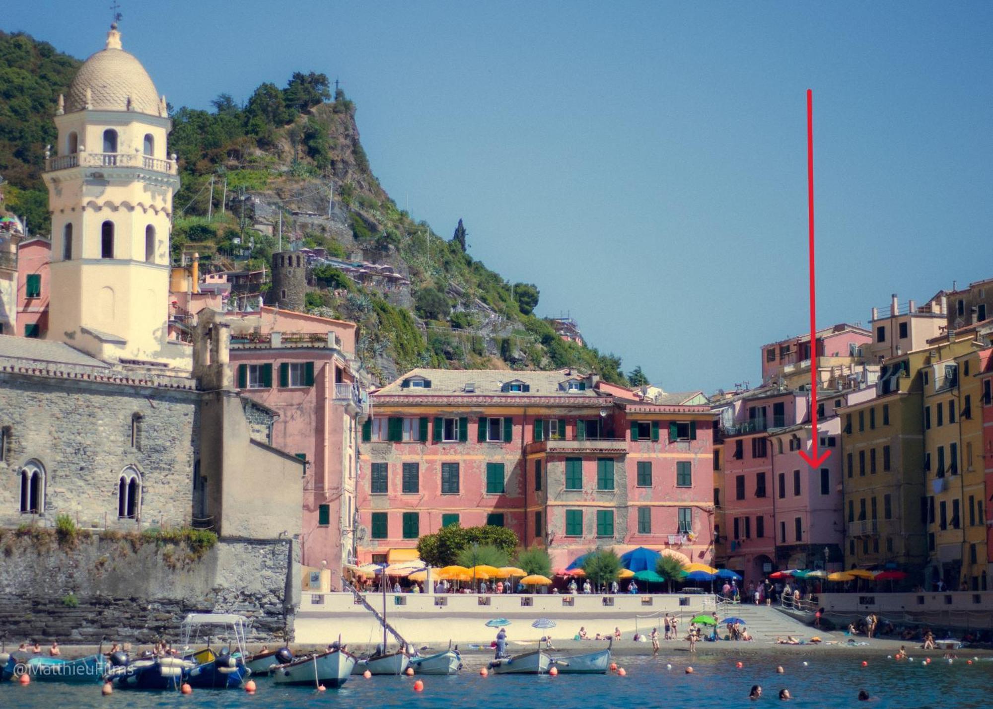 Marina Apartment, Unique, Authentic, Beachfront, 2 Aircondo Bdr , 2Bht, Easy To Train Or From Private Parking Vernazza Exteriér fotografie